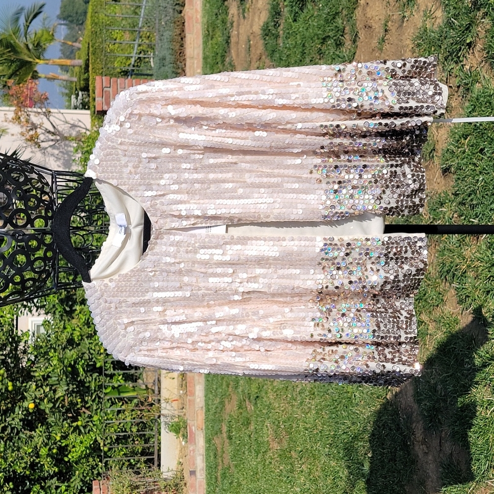 Pink sequin jacket